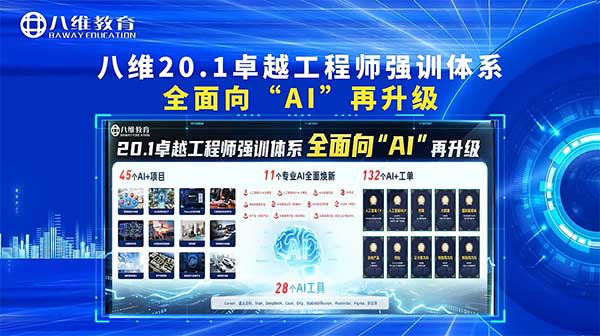 八维教育20.1卓越工程师强训体系 全面向“AI”再升级！