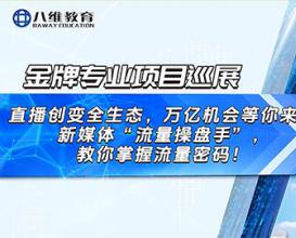 八维教育国际新媒体专业实训项目展示 