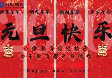 八维教育学子的元旦盛宴